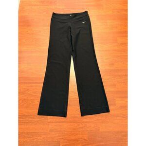 NEW Nike women's small black wide-leg dri-fit yoga sweatpants Retails $79.99